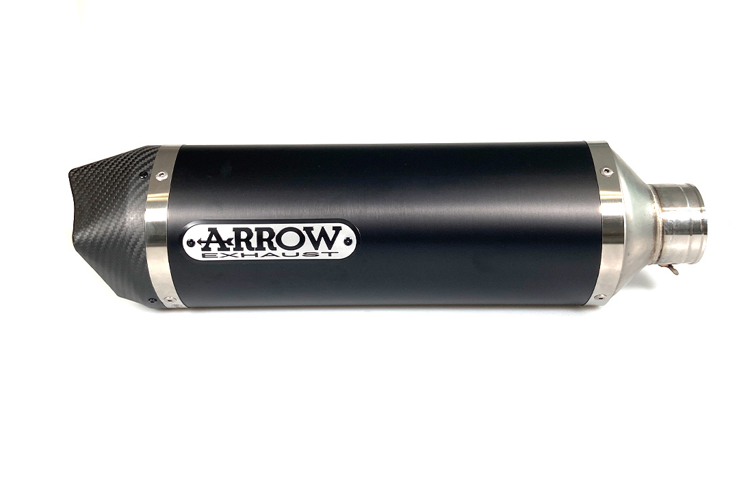 ARROW RACE TECH Exhaust for Honda CBR1000RR Fireblade 2017- in Black Aluminium