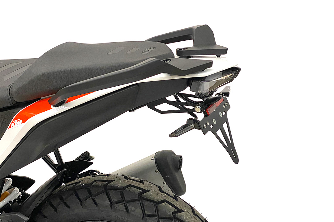 alpha Technik Number Plate Holder for KTM 390 Adventure from Model Year 2020, Type: KTM Is Adventure