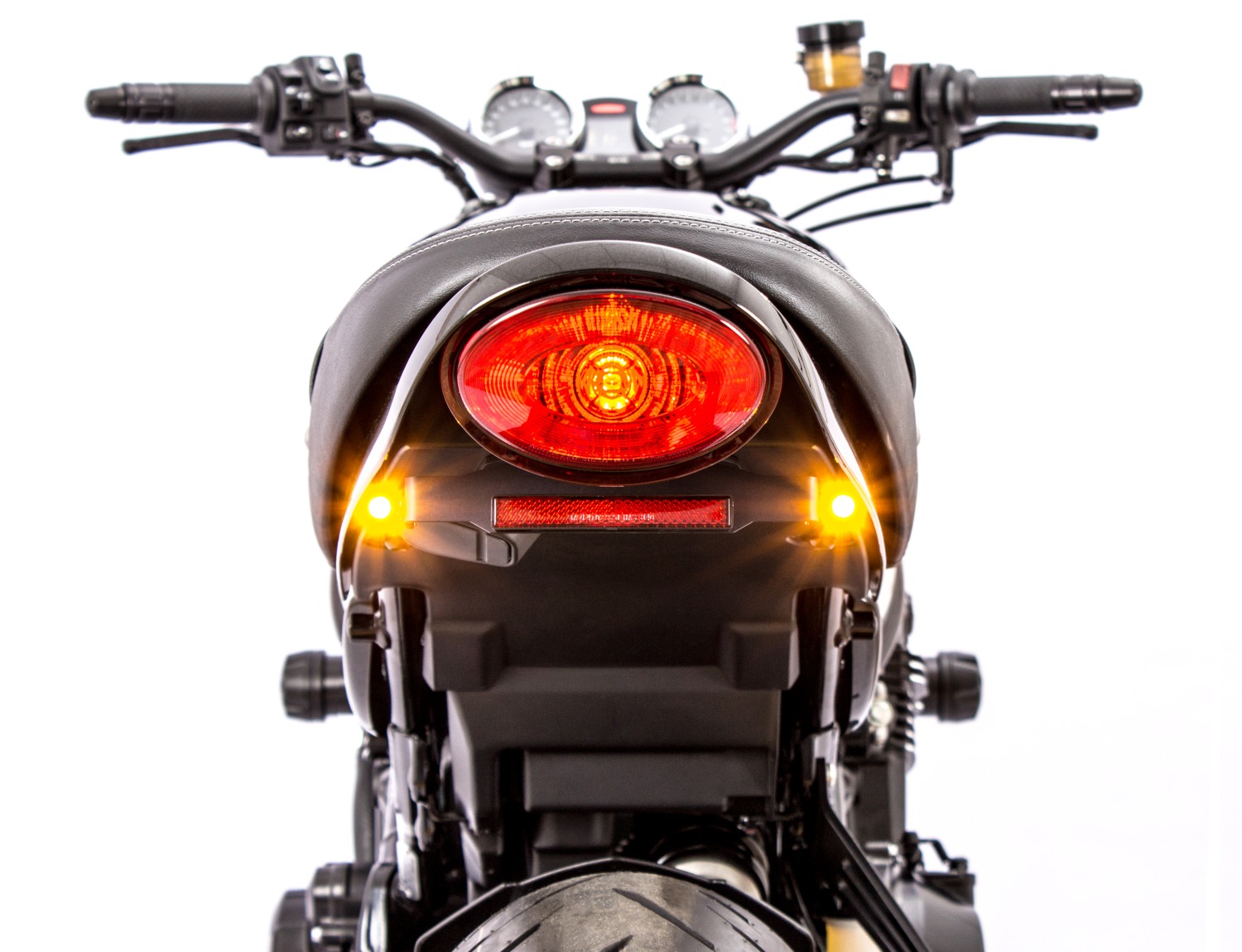 GILLES License Plate Holder, black-silver