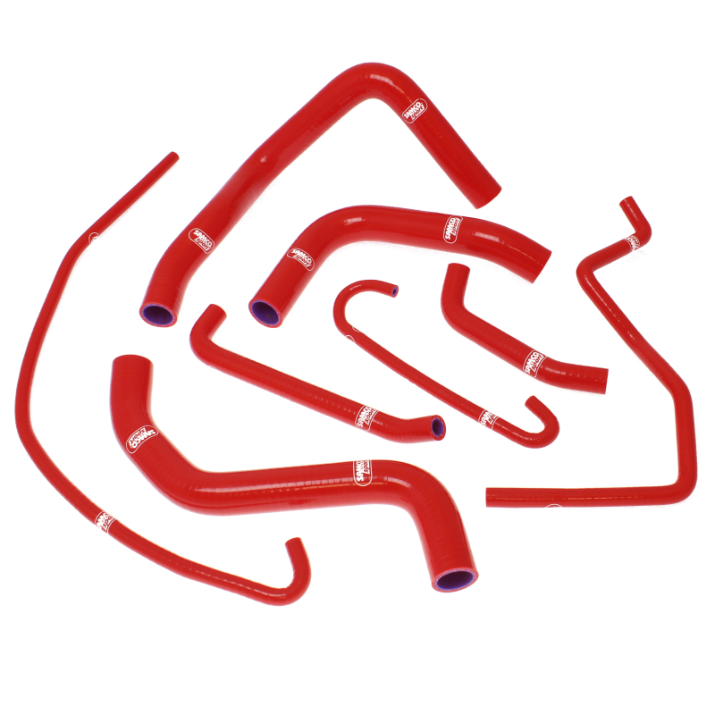 SAMCO SPORT Silicone Hose Kit red for Suzuki GSXR600 GSXR750 Model Year 2011-2024