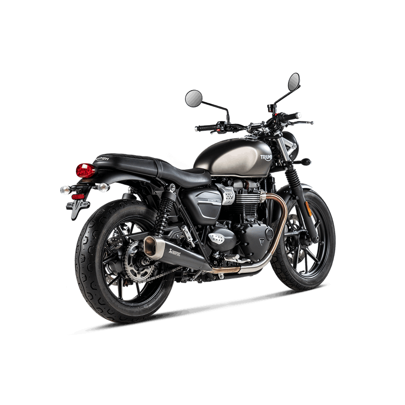 Akrapovic Slip-On Line (Titanium) for Triumph Street Twin Model Year 2016-2020