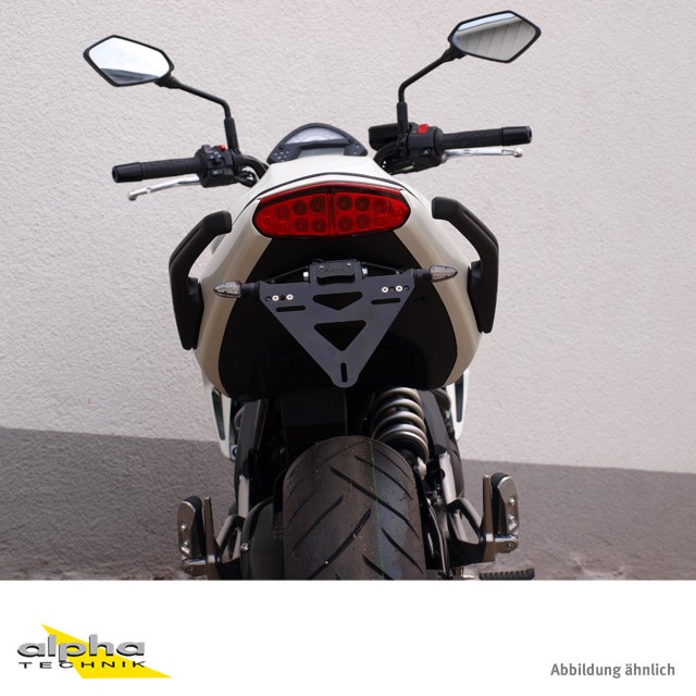 alpha Technik Tail Tidy Kawasaki ER6F/ER6N; Type EX650E/ER650E; Model Year 2012-