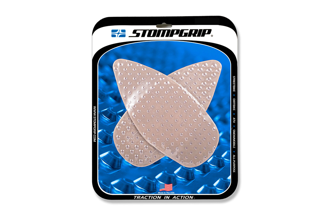 Stompgrip Traction Pad clear, Volcano, Streetbike Traction Kit, for Aprilia RS 660, 2020-2025, Tuono 660, 2021-2025