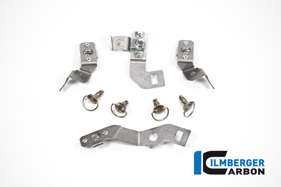 Ilmberger Carbon 4-piece Fairing Bracket Set, BMW S1000RR 2019-2022, M1000RR 2021-2022