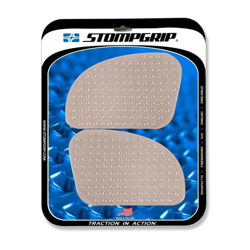 Stompgrip Traction Pads clear, for BMW R12 S / nine T, 2024-2025, Ducati Sport 1000, 2006-2009, Honda Monkey 125, 2019-2024, Moto Guzzi V100 Mandello, 2022-2023
