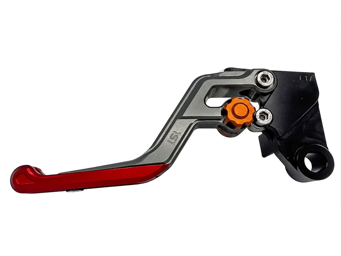 LSL ERGONIA clutch lever L17 Anthracite/Orange/Red