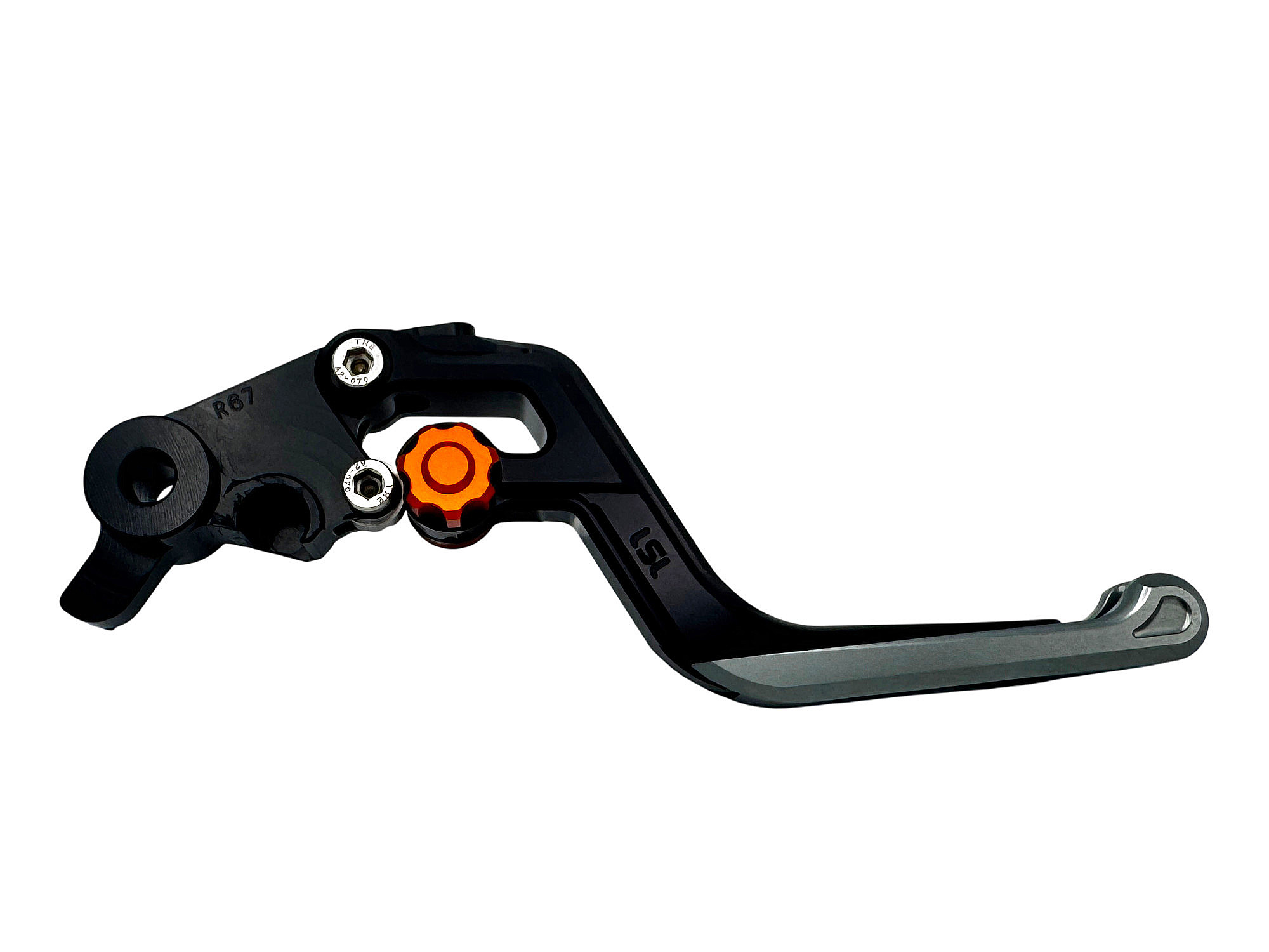 LSL ERGONIA Brake Lever R48R Black/Orange/Anthracite