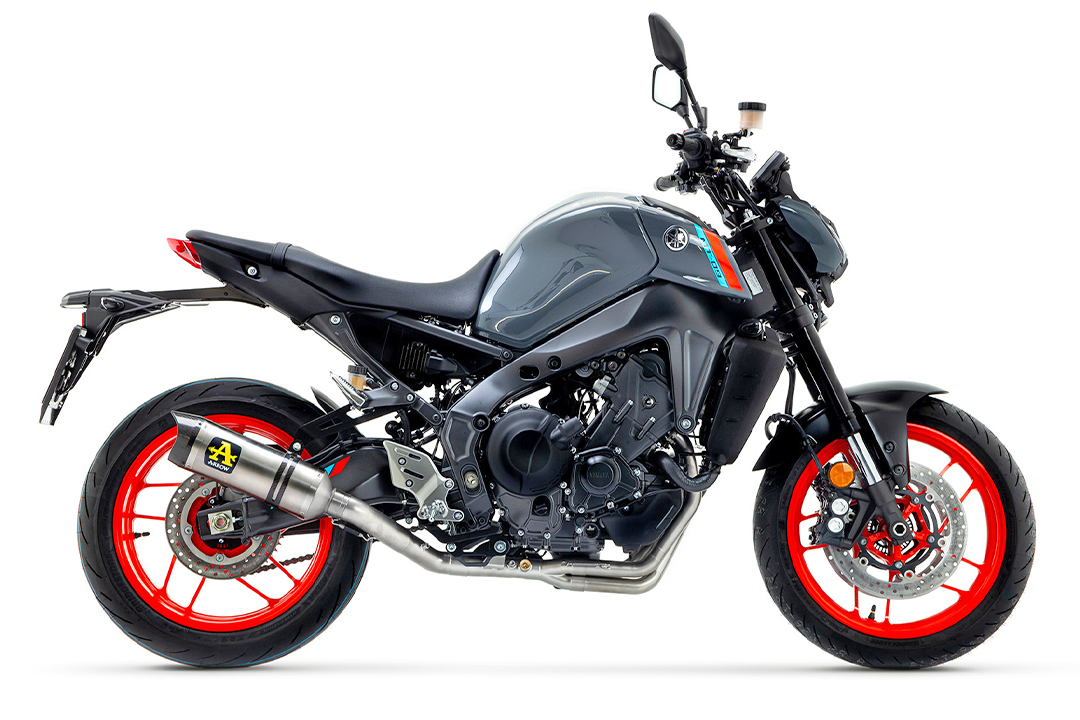 ARROW THUNDER Exhaust for Yamaha MT09 from model year 2021-, Titanium