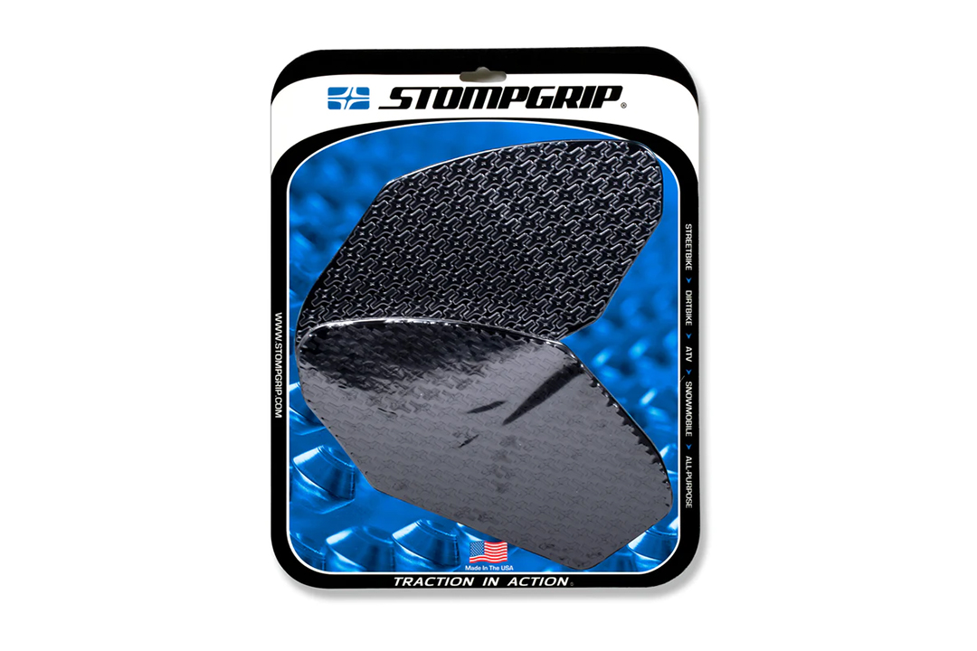 Stompgrip black, Icon, for Kawasaki, Ninja 650, Z650, 2017-2025, Z400, 2019-2025