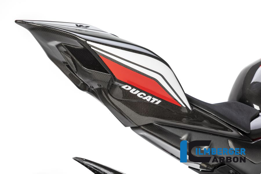 Ilmberger Carbon Seat Fairing, Glossy, Ducati Panigale V4, V4S, V4R 2019-