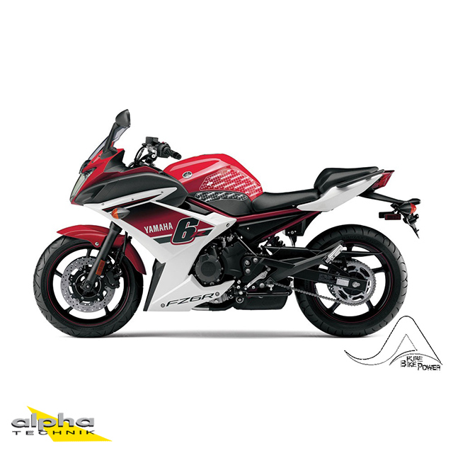 Stompgrip clear, Volcano, for Yamaha XJ6 Diversion (F), 2009-2015