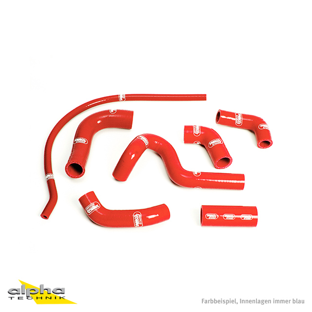 SAMCO SPORT Silicone Hose Kit red for Ducati 749R 999R S Model Year 2004-2007