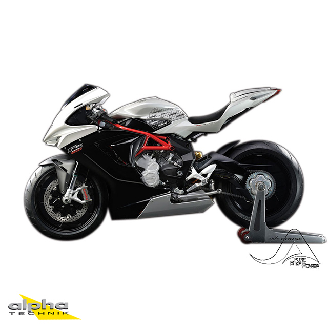 Stompgrip black, Volcano, for MV Agusta F3 675, 800, Superveloce 800 (see compatibility list)