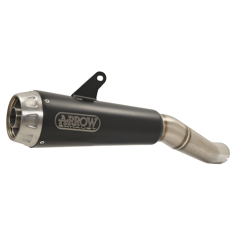 ARROW PRO RACE DARK NiChrome Black Exhaust for Honda NX500 / CB500 Hornet Model Year 2024-