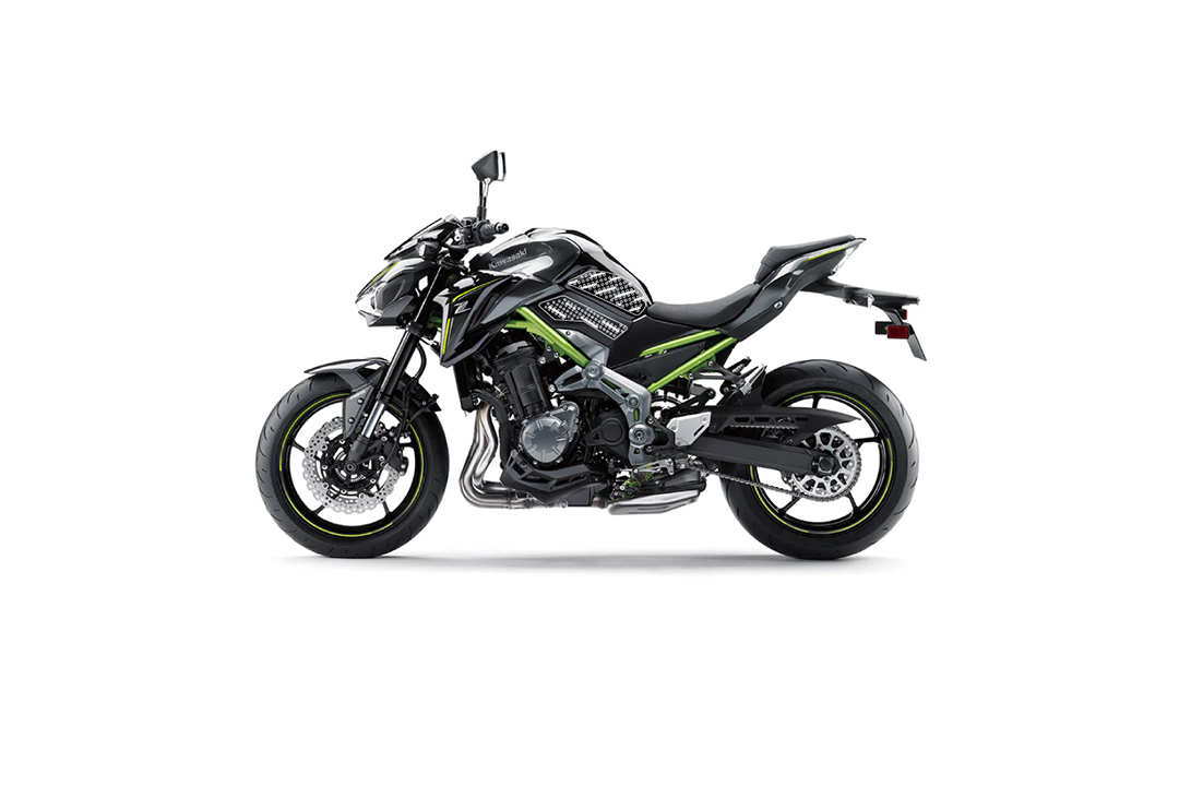 Stompgrip clear, Volcano, for Kawasaki Z900, 2017-2024