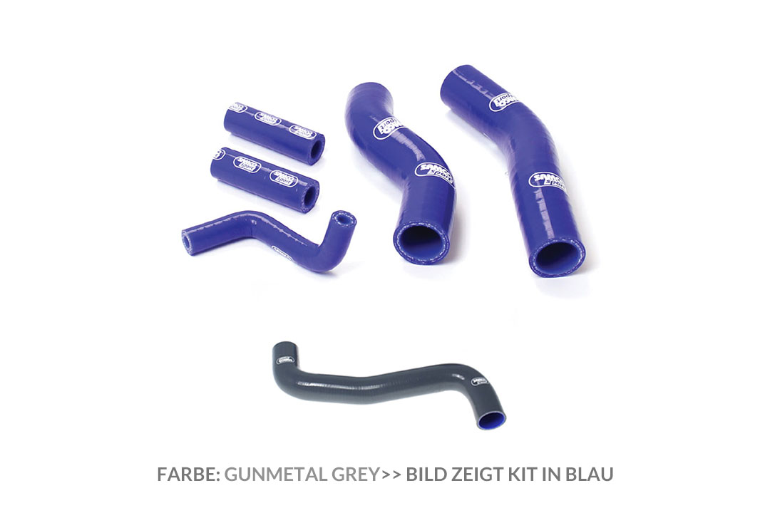 SAMCO SPORT Silicone Hose Kit gunmetal grey for Husqvarna Nuda 900R Model Year 2011-2014