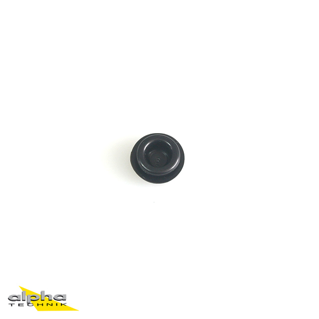 Blanking Plug 10.0mm (PVC, black)