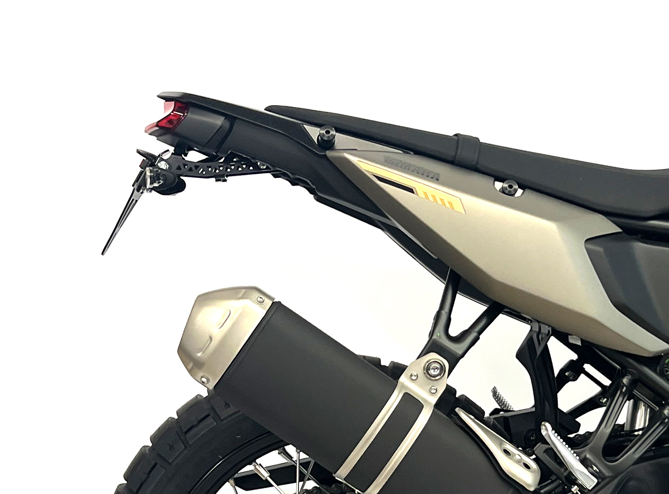 alpha Technik Licence Plate Holder for Yamaha Tenere 700, from model year 2019-
