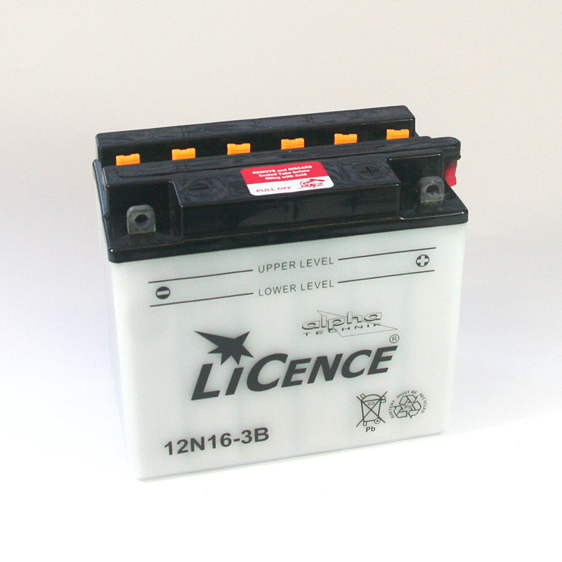 LICENCE Battery 12N16-3B