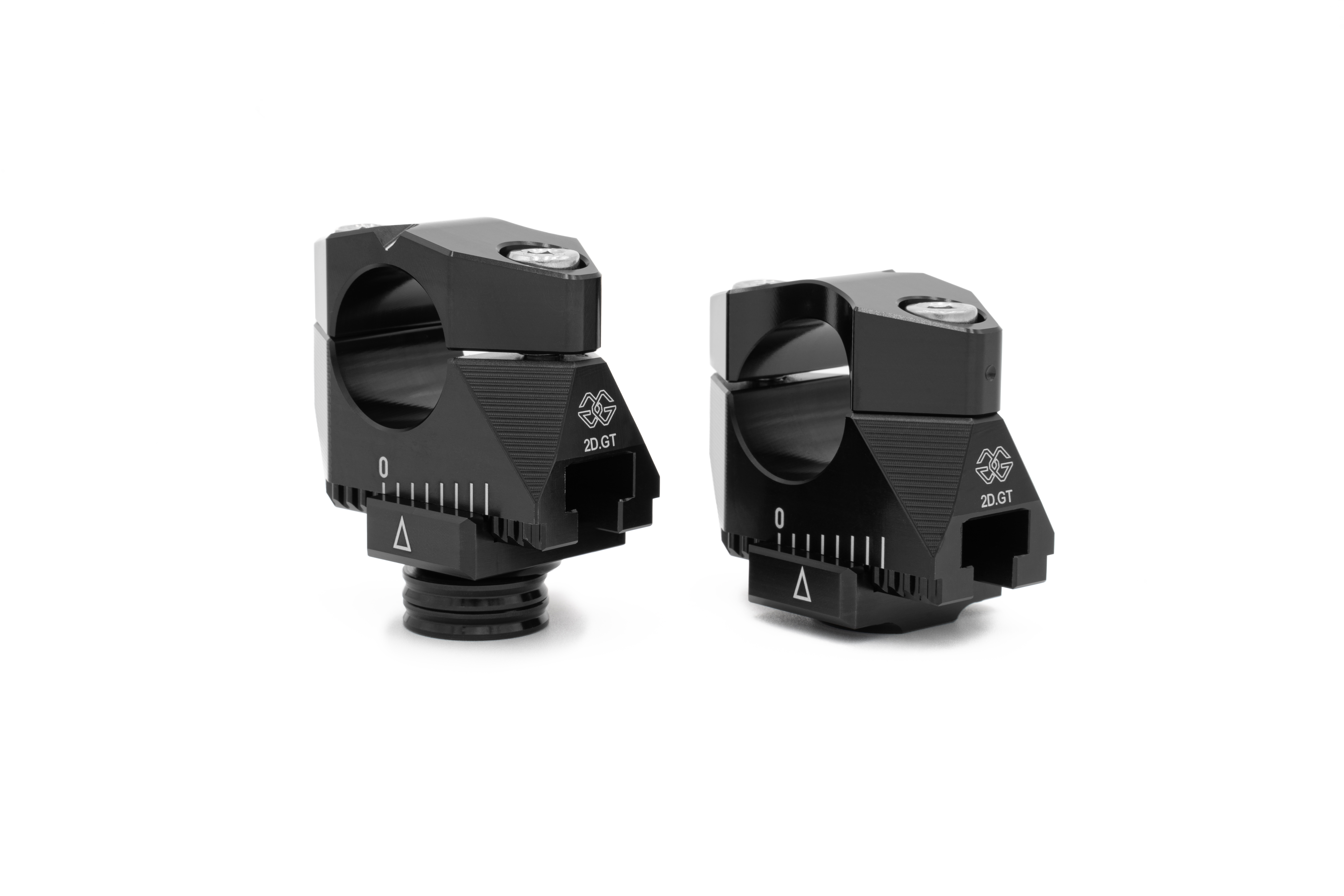GILLES 2DGT adjustable handlebar clamps black