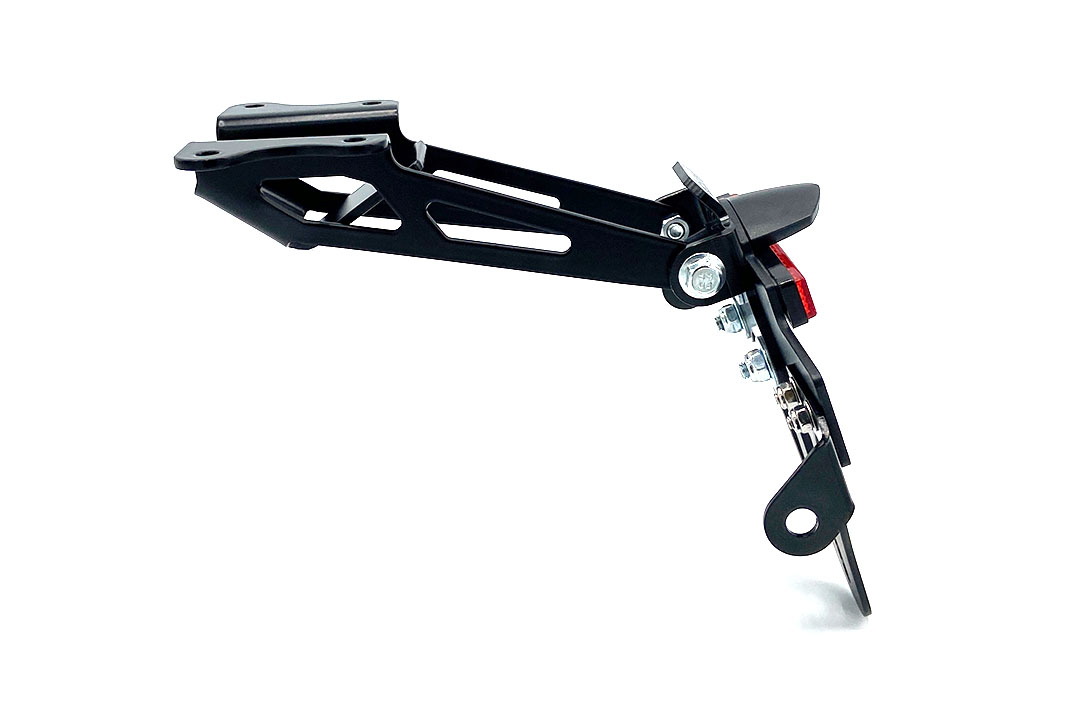 alpha Technik Licence Plate Holder for Yamaha Tracer 9 / GT / Y-AMT / GT Y-AMT, from model year 2021-, Type RN70 / RN99 / RNA1