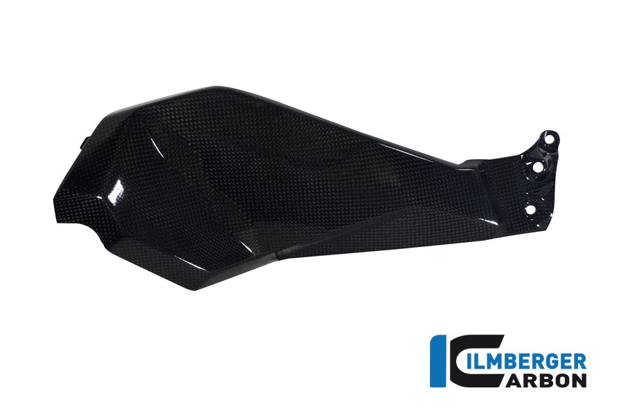 untere Tankabdeckung links , Carbon