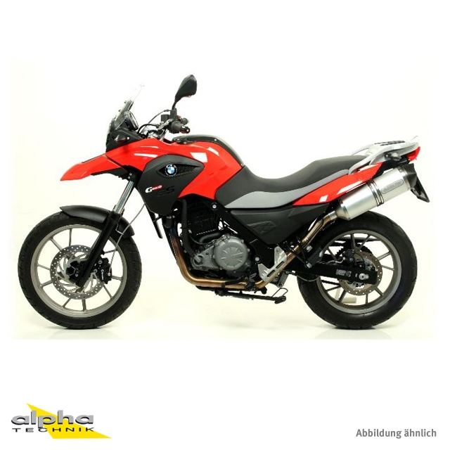 ARROW RACE TECH exhaust for BMW G650GS / Sertao 2011-16, made of aluminium