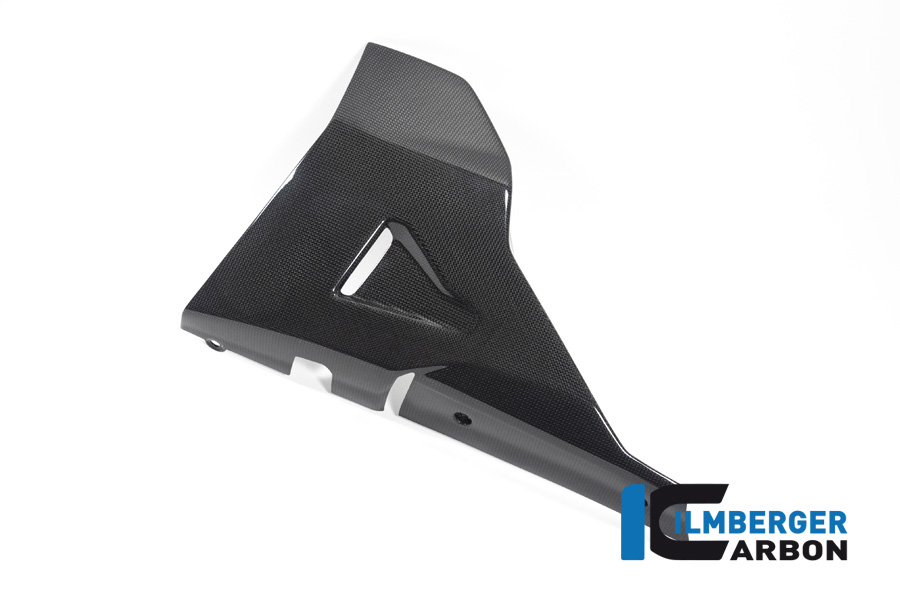 Ilmberger Carbon Belly Pan left side L/S, Glossy, Ducati Diavel 1260, 2019-