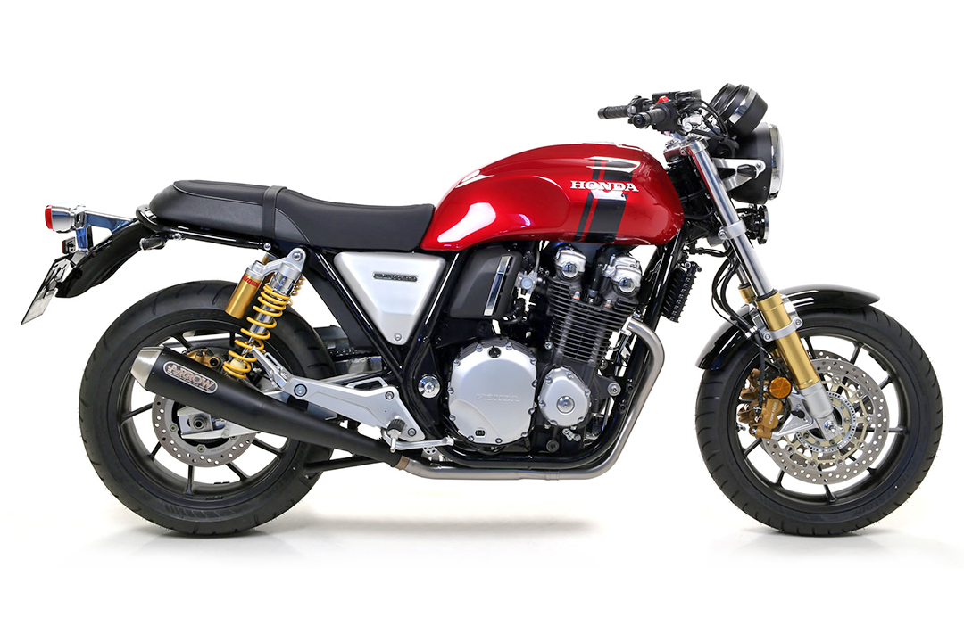 ARROW Exhaust DARK PRO-RACE for Honda CB1100 2017-, black stainless steel