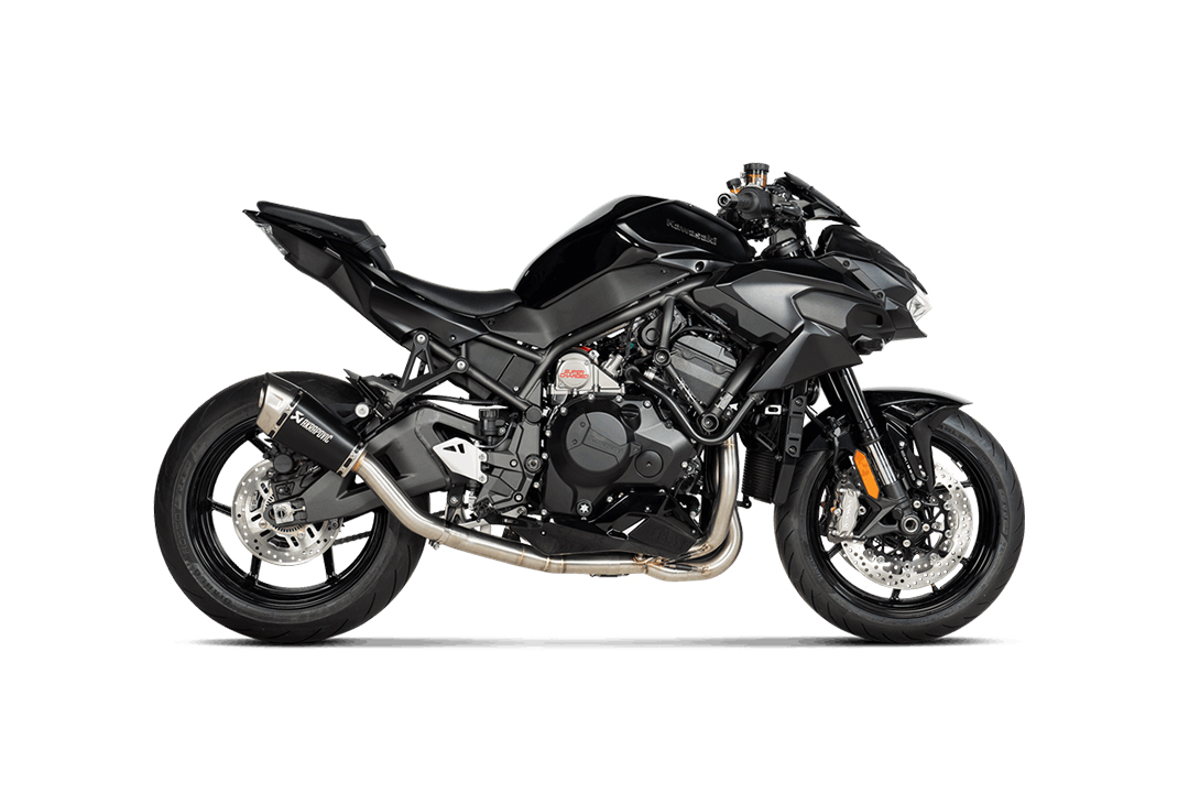 Akrapovic Slip-On Line (Titanium) Exhaust for Kawasaki Z H2 from Model Year 2020-2025