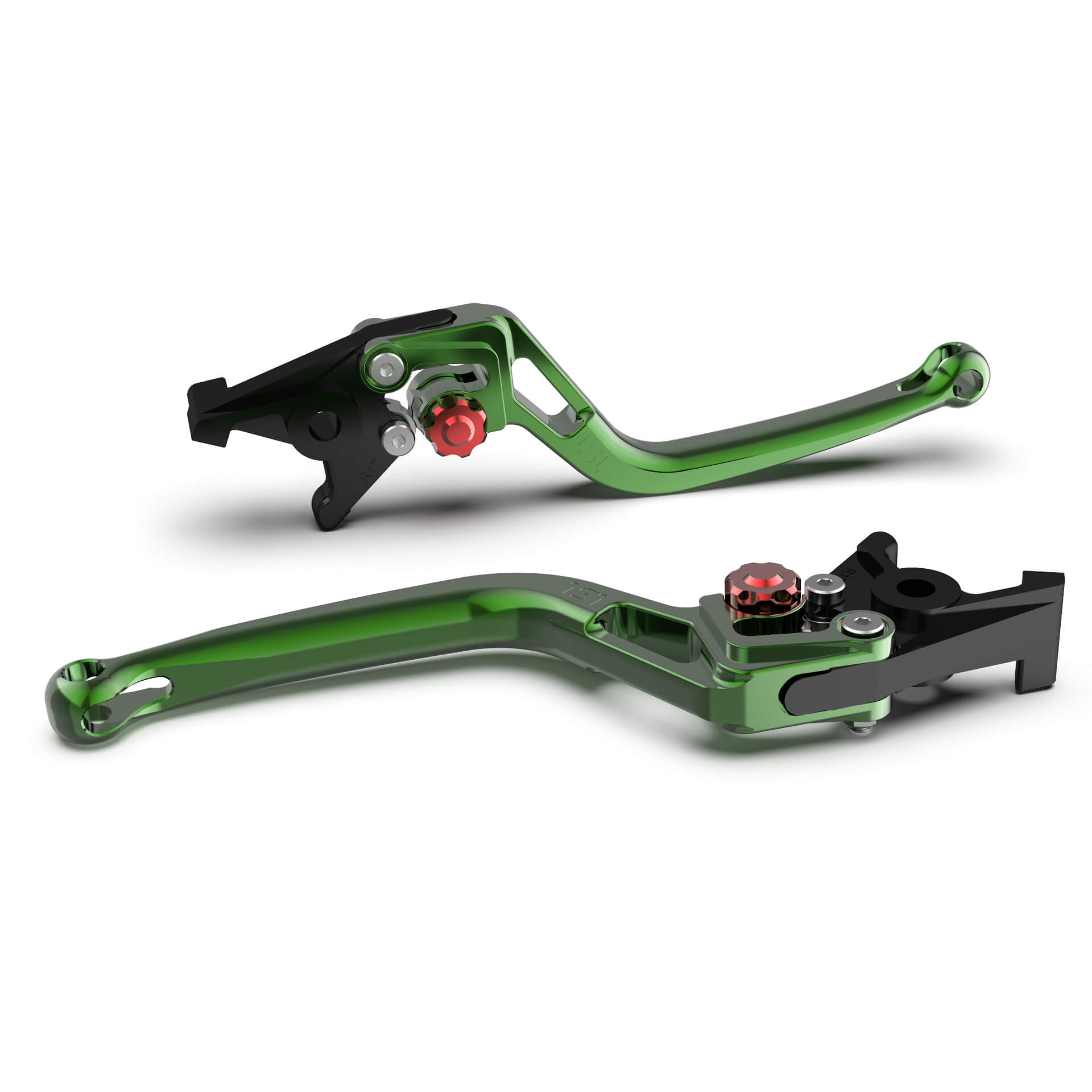 LSL clutch lever BOW L69R, green/red