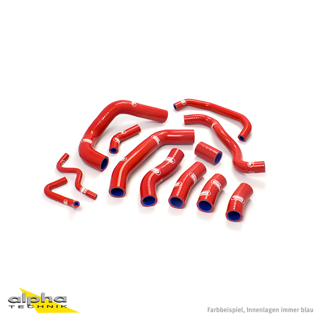 SAMCO SPORT Silicone Hose Kit Red for Honda CBR1000RR Model Year 2004-2005