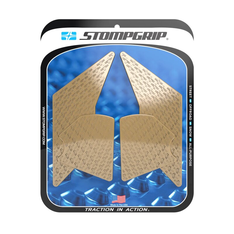 Stompgrip fuel tank Pad clear, Icon, Streetbike fuel tank Kit Yamaha, Tenere 700, 2021-2025