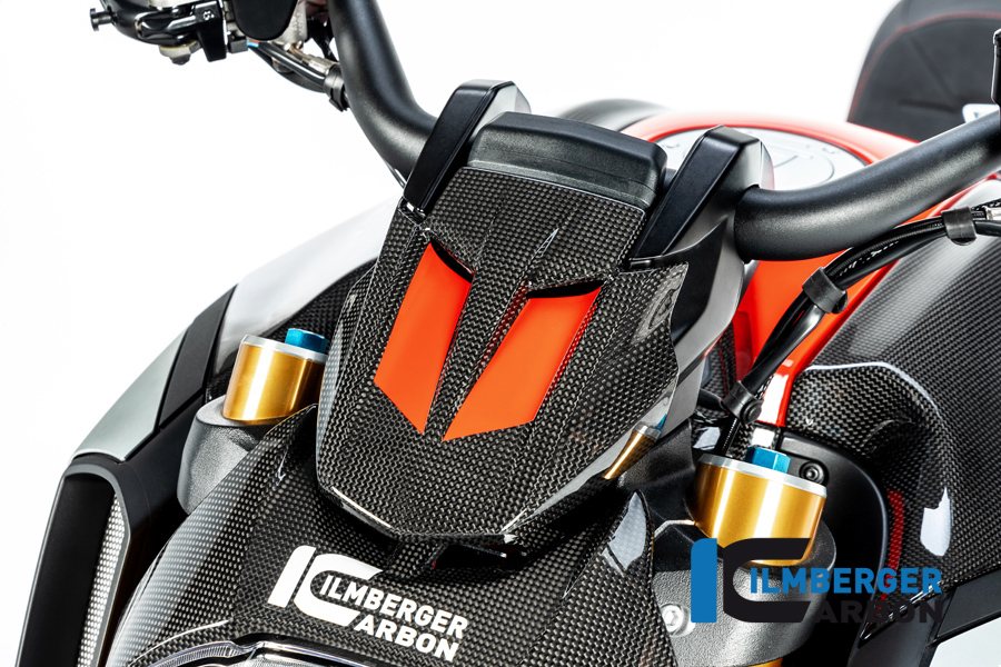 Ilmberger Carbon Instrument Cover, gloss, Ducati Diavel 1260, 2019-