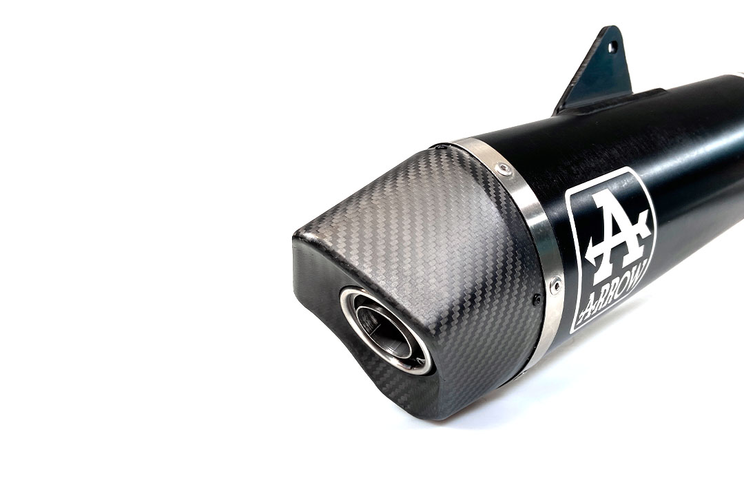 ARROW MAXI RACE TECH Exhaust for BMW F850GS 2018-, Aluminium, Black