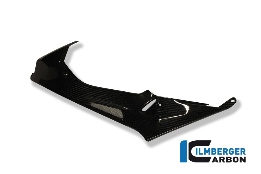 Seitendeckel links am Tank, Carbon