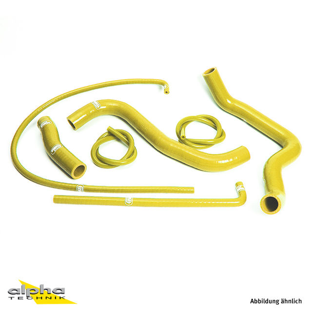 SAMCO SPORT Silicone Hose Kit yellow for Suzuki GSXR1000 model year 2007-2008