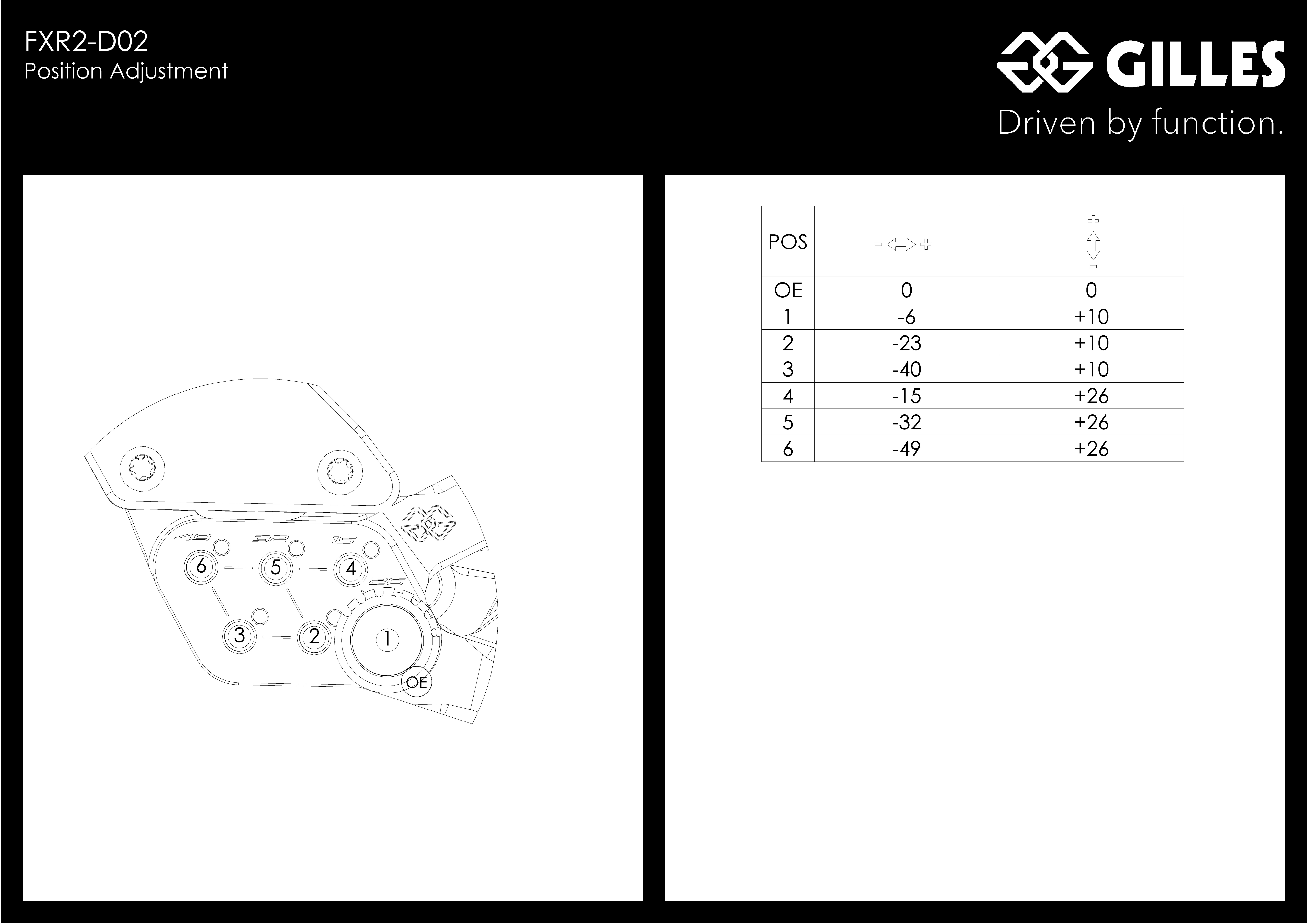 GILLES FXR footrest Ducati Panigale V2, 2025-