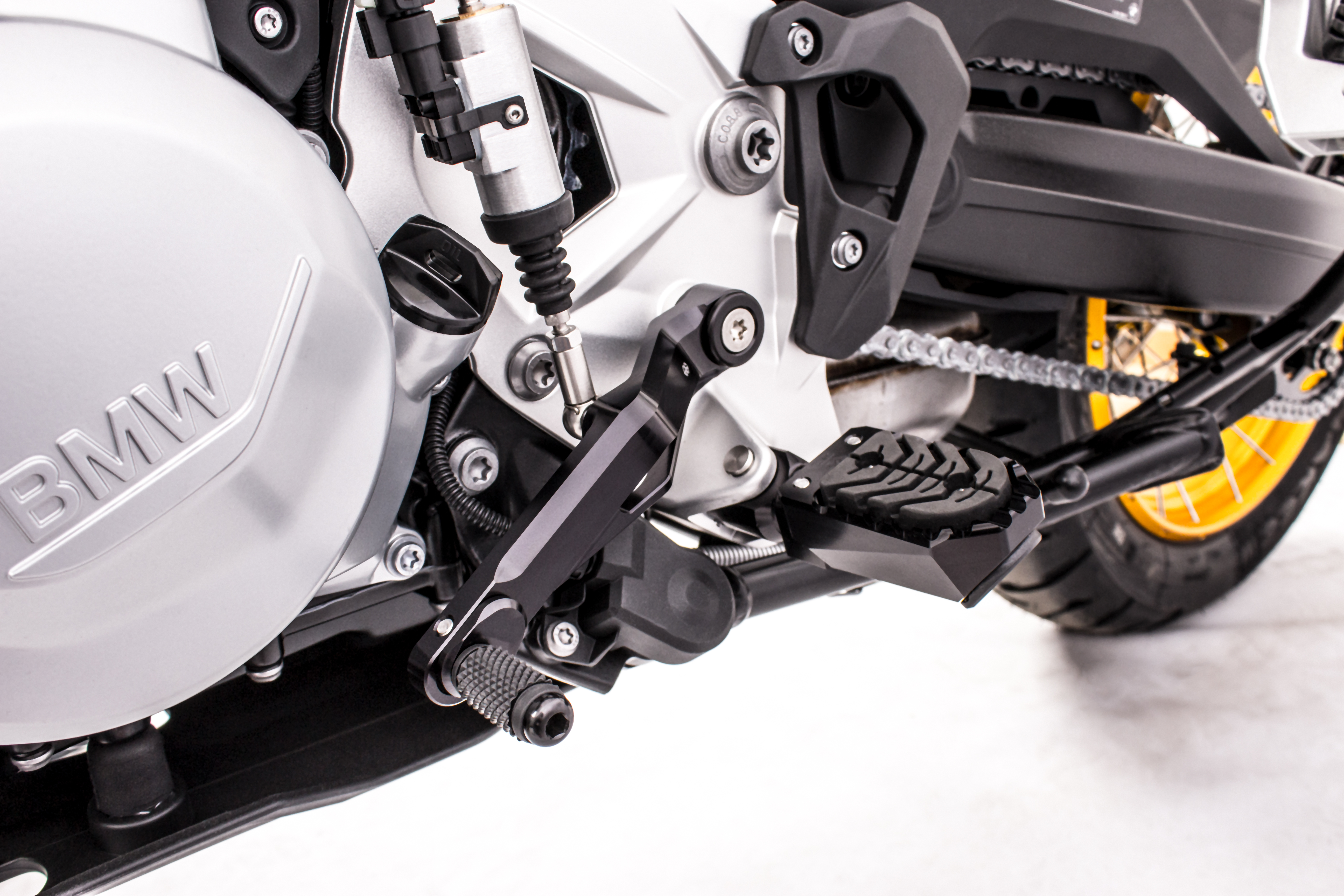 GILLES RCT shift lever Kit, black, BMW F850GS, 2018- , F900GS, 2024-