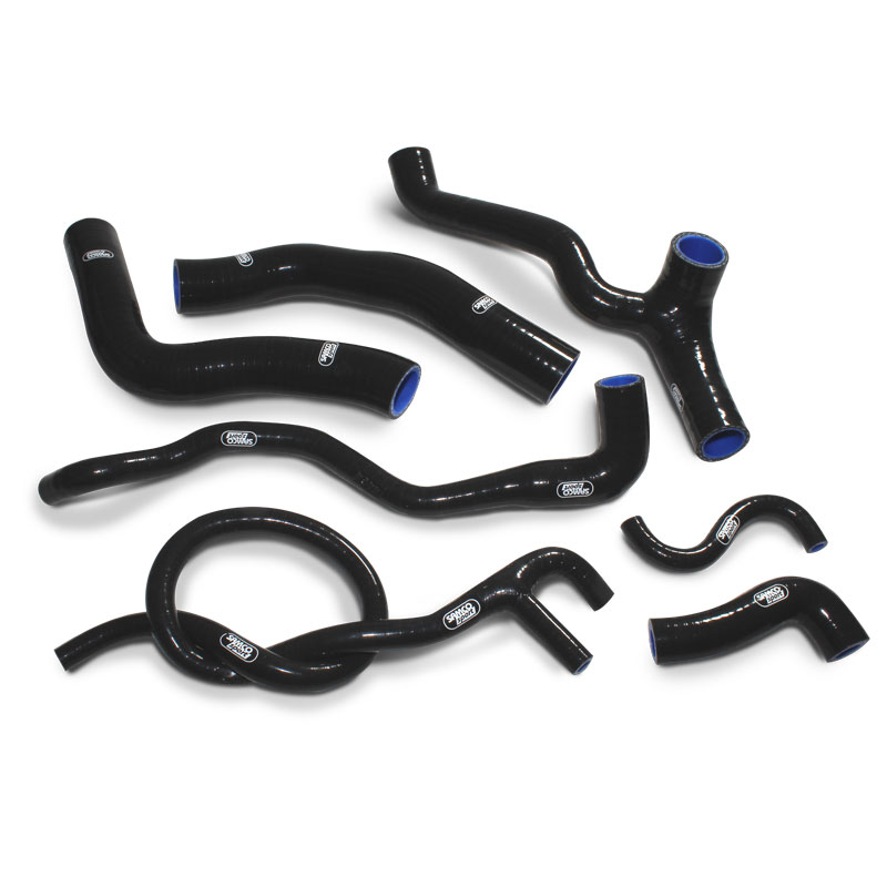 SAMCO SPORT Silicone Hose Kit black for Aprilia SL750 Shiver model year 2007-2017