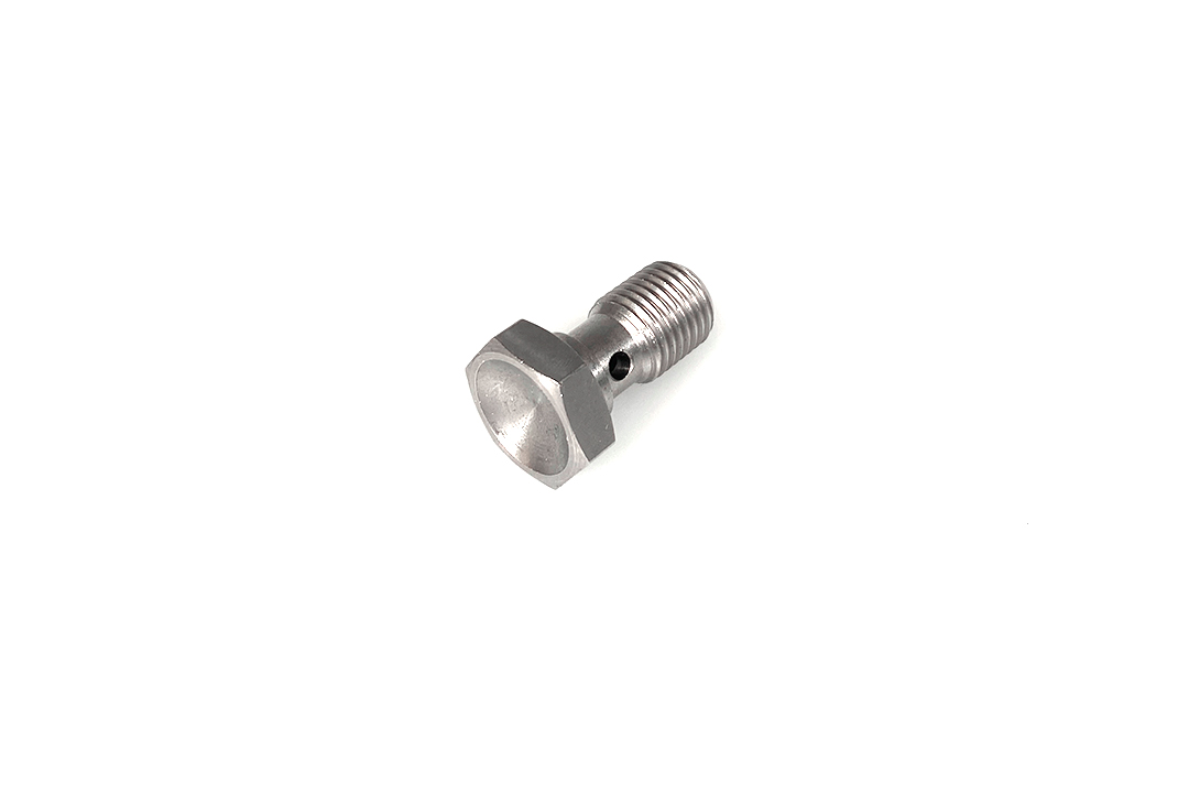 HEL banjo bolt single 3/8" x 24 JIC