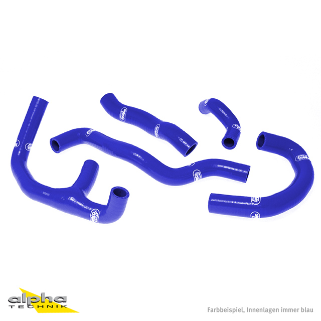 SAMCO SPORT Silicone Hose Kit blue for Aprilia RS250 Model Year 1994-2003