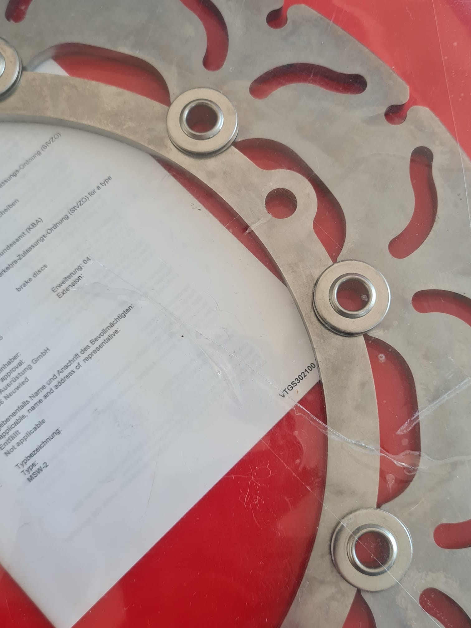 TRW brake disc BMW Floating System MST239FS