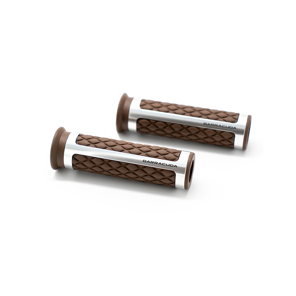 Barracuda CLASSIC Grips brown silver