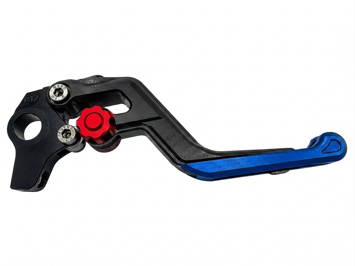 LSL ERGONIA Brake Lever R34R Black/Red/Blue