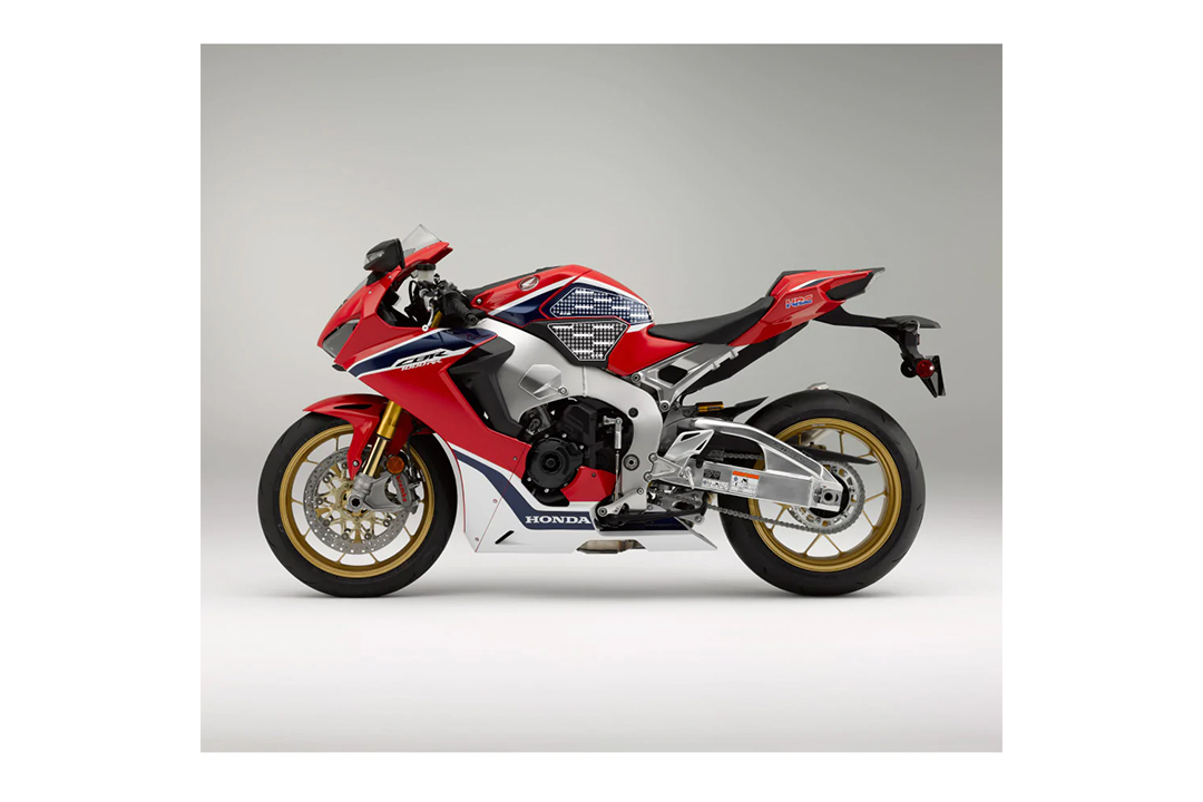 Stompgrip clear, Volcano, for Honda CBR1000RR, 2017-2025