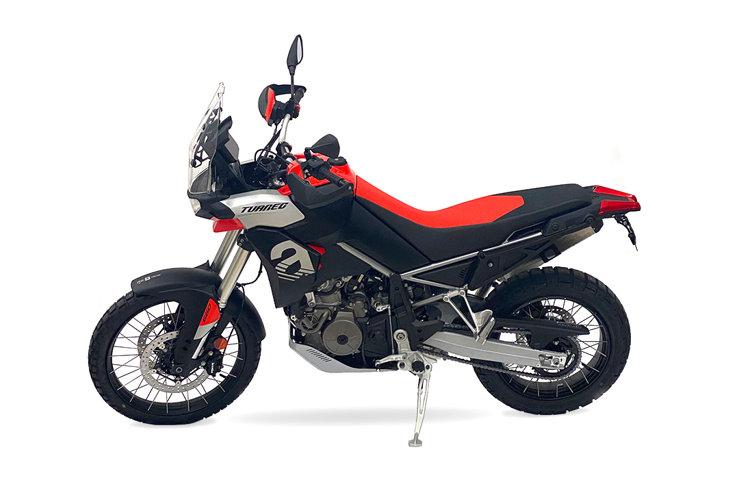 alpha Technik Licence Plate Holder for Aprilia Tuareg 660, Type XB / XC / XL / XM, from model year 2022-