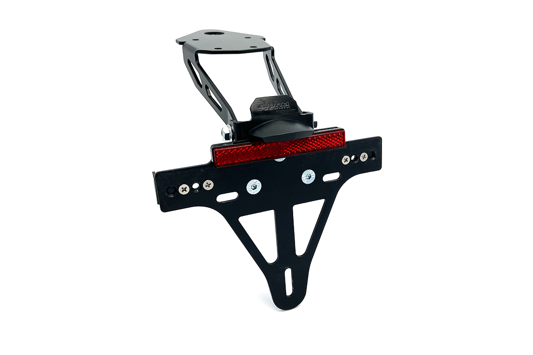 alpha Technik License Plate Holder for Kawasaki Ninja ZX-10R from model year 2022-
