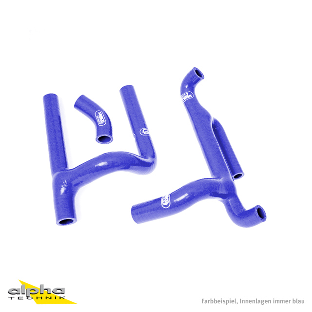 SAMCO SPORT silicone hose kit, blue, for Husqvarna TE250 TE310 model year 2010-2013
