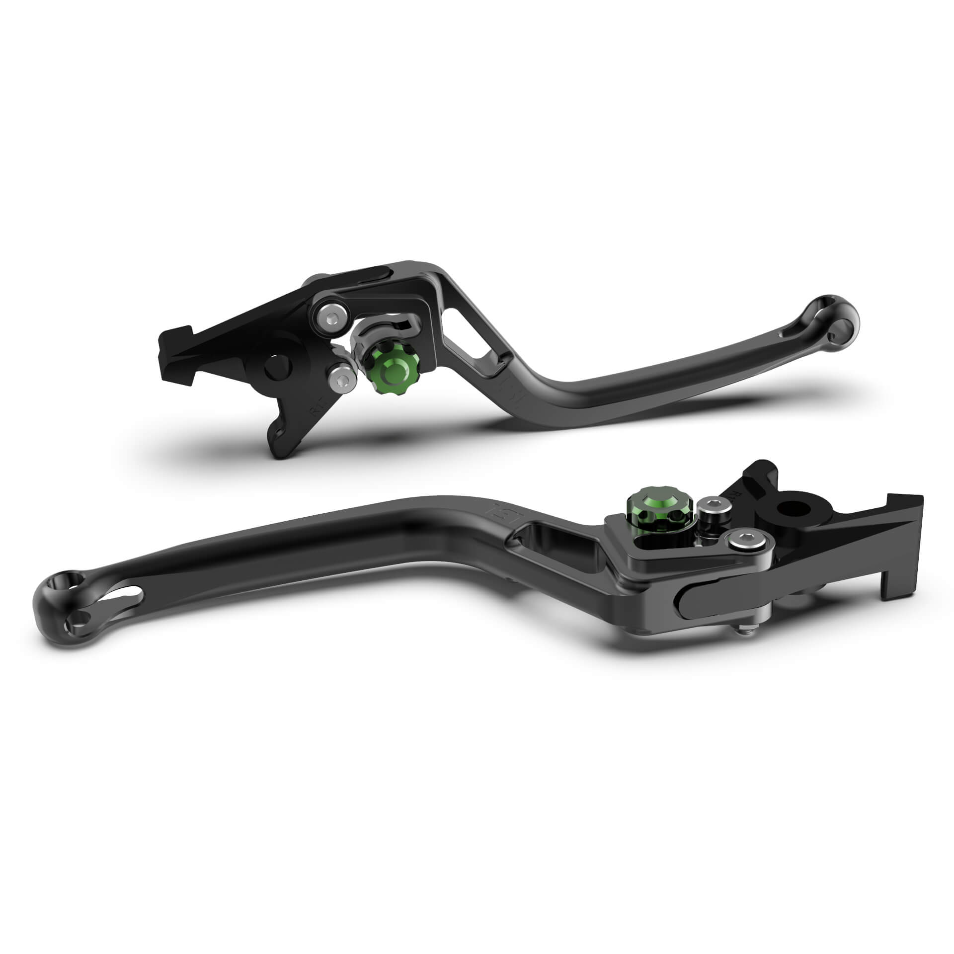 LSL clutch lever BOW L66R, black/green